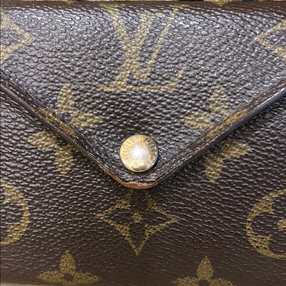 Louis Vuitton Monogram Compact Origami Wallet with Dust Bag PROJECT - Picture 2 of 16